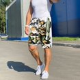 thumbnail image 6 of Honeii Cowboy Playing Guitar Print Men's Pajama Sleepwear Shorts - a comfy pajama bottom and lounge short for Relaxed Home Wear-Large, 6 of 6