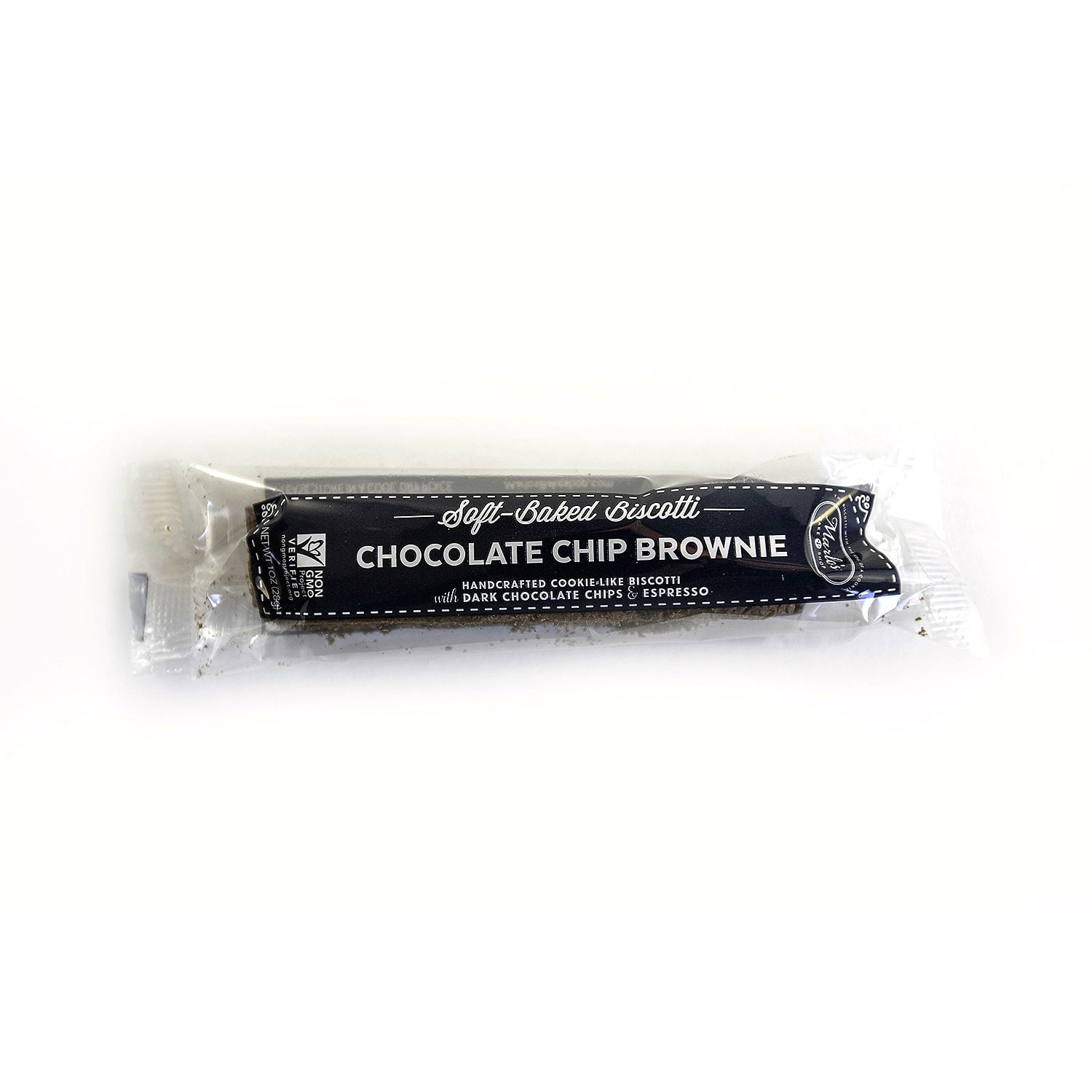 Chocolate Chip Brownie, Single Wrapped Soft-Baked Biscotti (24 ct.) by Marlo's Bakeshop