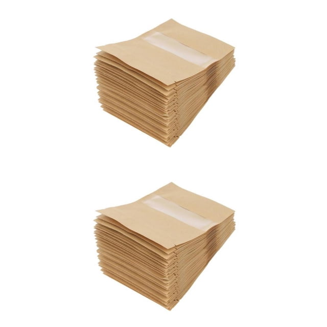 de Papel Kraft de 100 Piezas Se El Envasado de Alimentos de con