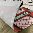 thumbnail image 5 of Ambesonne Party Place Mats Set of 4, Antique Red Old Music Box, Standard Size, Red Black Grey, 5 of 6