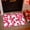 Red, variant on Valentines Day Rug, Gaqring Romantic Bow Decor Plush Carpet, Non-Slip Pink Fluffy Bedroom Mat Machine Washable Gift for Girl, Black