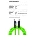 thumbnail image 1 of USB C to USB C Cable 240W Silicone USB-C Charging Cable Type-C Black, 1 of 5