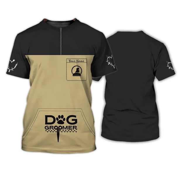 Camiseta de verano personalizada con estampado 3D para hombre y mujer, camisa Unisex de aseo, uniforme, ropa no laboral, DW171Adult size M Gao Jinjia LED