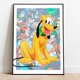 thumbnail image 1 of Disney Mickey Mouse and Donald Duck Canvas Paintings Cute Cartoon Posters and Prints Wall Art Pictures for Kids Room Decoration70X100cm Unframed Gao Jinjia LED, 1 of 2