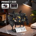thumbnail image 2 of Ylutex F1 Racing Simulator Steering Wheel Building Block Set, Mechanical Formula Sim Cars Driving Collectible Model Kit with Moving Parts & Phone Holder (833PCS), 2 of 8