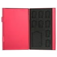 thumbnail image 2 of 12 in 1 Aluminum Storage Box Bag Memory Card Case Holder Wallet Large Capacity For 4 * SD SD SDHC SDXC MMC 8 * TF, 2 of 5