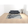 thumbnail image 2 of HomeRoots 512865 9 x 12 ft. Blue Abstract Rectangle Area Rug, 2 of 5