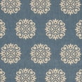 thumbnail image 3 of SAFAVIEH Linden Cheshunt Floral Area Rug, Cream/Blue, 5'1" x 7'6", 3 of 4