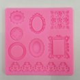 thumbnail image 1 of Photo frame Fondant Silicone Mold Cake Border Decoration  Cupcake Topper  Jewelry  Polymer Clay  Crafting Projects, 1 of 5