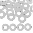 thumbnail image 6 of FRCOLOR 50 Pcs Stainless Steel Gasket 2.50X2.50X0.20CM Silver, 6 of 8