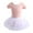 Light Pink, variant on Tiijoy Girls Ballet Dance Short Sleeve Leotard Tut Skirt Set Ballet Dress, Sizes 18-24M