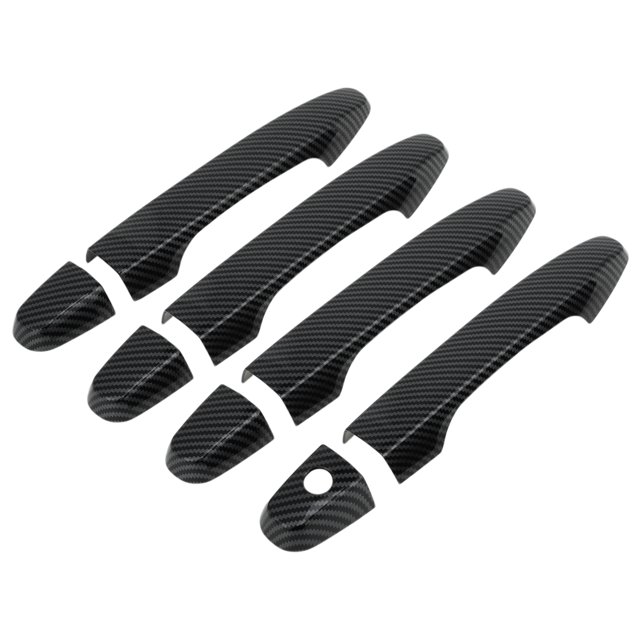 1Set Car Door Handle Cover for Honda CR-V 2012-2016 Outside Black ABS