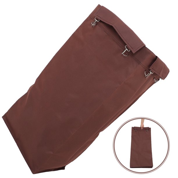 BESTYASH Bolsa Lateral Utilitario De Limpieza Color Marrón Claro Con Alta Capacidad Y Lona Duradera