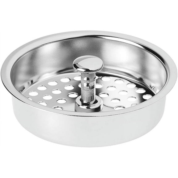 Kohler Duostrainer Basket Strainer Cup - Chrome — Residential Use, Standard Application