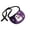 Purple, variant on Pet Drool Towels Halloween Elastic Lace Trim Pet Bib with Pumpkin Ghost Decorations for Mini Dog & Cat