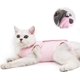 thumbnail image 3 of Traje de recuperación profesional para heridas abdominales y enfermedades de la piel, alternativa de collar electrónico para gatos y perros, uso antilamido después de la cirugía, recomendado por veter, 3 of 5