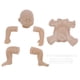 thumbnail image 1 of Reborn Baby Doll, Reborn Doll Kit Vinilo + Aspecto De Simulación De Tela Sin Pintar Para Muñecas DIY Para Baby Doll Mold Parts Set ANGGREK Otros, 1 of 8