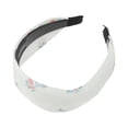thumbnail image 4 of Unique Bargains 1 Pc Headband Fresh Flower Wide Hair Accessories White, 4 of 5