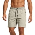 thumbnail image 7 of LTTVQM Men's Athletic Shorts Quick Dry Gym Lightweight Running Summer Workout Shorts with Zipper Pockets Khaki XS, 7 of 7