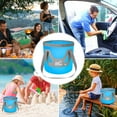 thumbnail image 2 of Collapsible Bucket, 5 Gallons Multifunctional Portable Collapsible Fishing Bucket -Wash Basin Folding Bucket - Space Saving Water Bucket for House Cleaning, 2 of 6
