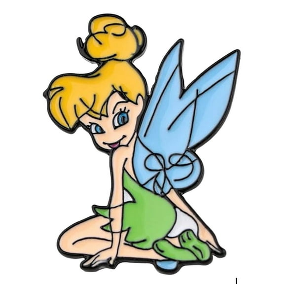 Tinkerbell Character 1.25 Inches Tall Enamel Metal Pin