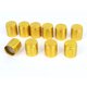 thumbnail image 1 of 10 piezas de tapa de botón giratorio de control de atenuador de lámpara de luz de 6 mm de diámetro de agujero tono dorado, 1 of 1