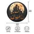 thumbnail image 7 of WOBOGO Ghost Pumpkin Round Placemats Set of 1 Heat Resistant Washable Kitchen Table Decorations 15.4in, 7 of 7