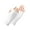 White, variant on Ladies Breathable Thin Ice Silk Half Finger Sun Block Gloves Sun Protection Gloves for Cycling Travel Outdoor Pink One Size