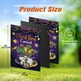 thumbnail image 4 of Happy Mardi Gras Welcome Garden Flag 28 x 40 Inch Double Sided Spring Gnome House Flag New Orleans Carnival Celebration for Home Party Porch Yard Outdoor Decor, 4 of 6