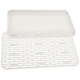 thumbnail image 1 of Double Layer Draining Tray Household Draining Plate Tabletop Draining Tea Tray Simple Fruit Tray, 1 of 6