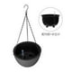 thumbnail image 2 of Cesta colgante Jardinera Maceta de plástico Maceta para plantas de riego automático Percha Decoración del hogar, Gris oscuro AweSitey HA001100-03, 2 of 6