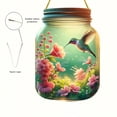 thumbnail image 4 of Acrylic Bottle Hummingbird Wall Flower Window Pendant Ornament Pendant, 4 of 7