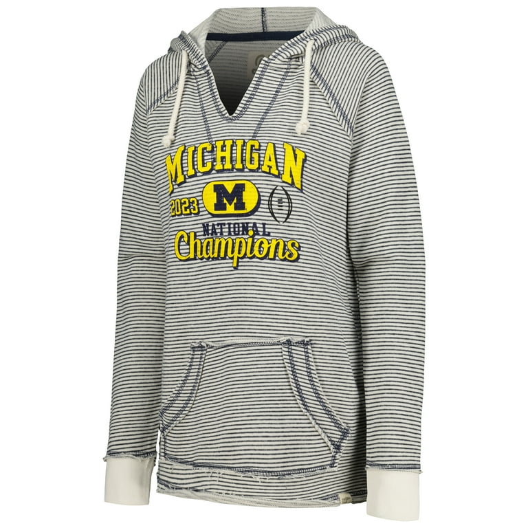 Women's Blue 84 Navy Michigan Wolverines College Football Playoff
