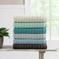 thumbnail image 5 of Performance Textured Bath Sheet, 30" x 62", Beige - Mainstays, 5 of 8