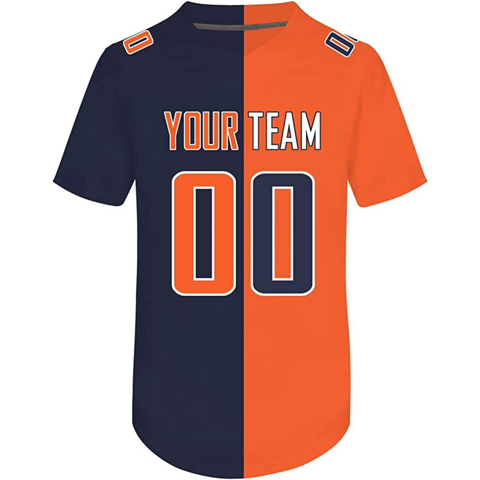 Create your own football jersey with custom name and number