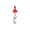 Red, variant on TIMIFIS hook rack Outdoor Lightweight Magnetic Hook Suction Cup Hook Magnet Hook Clip kitchen gadgets Kitchen Gadgets