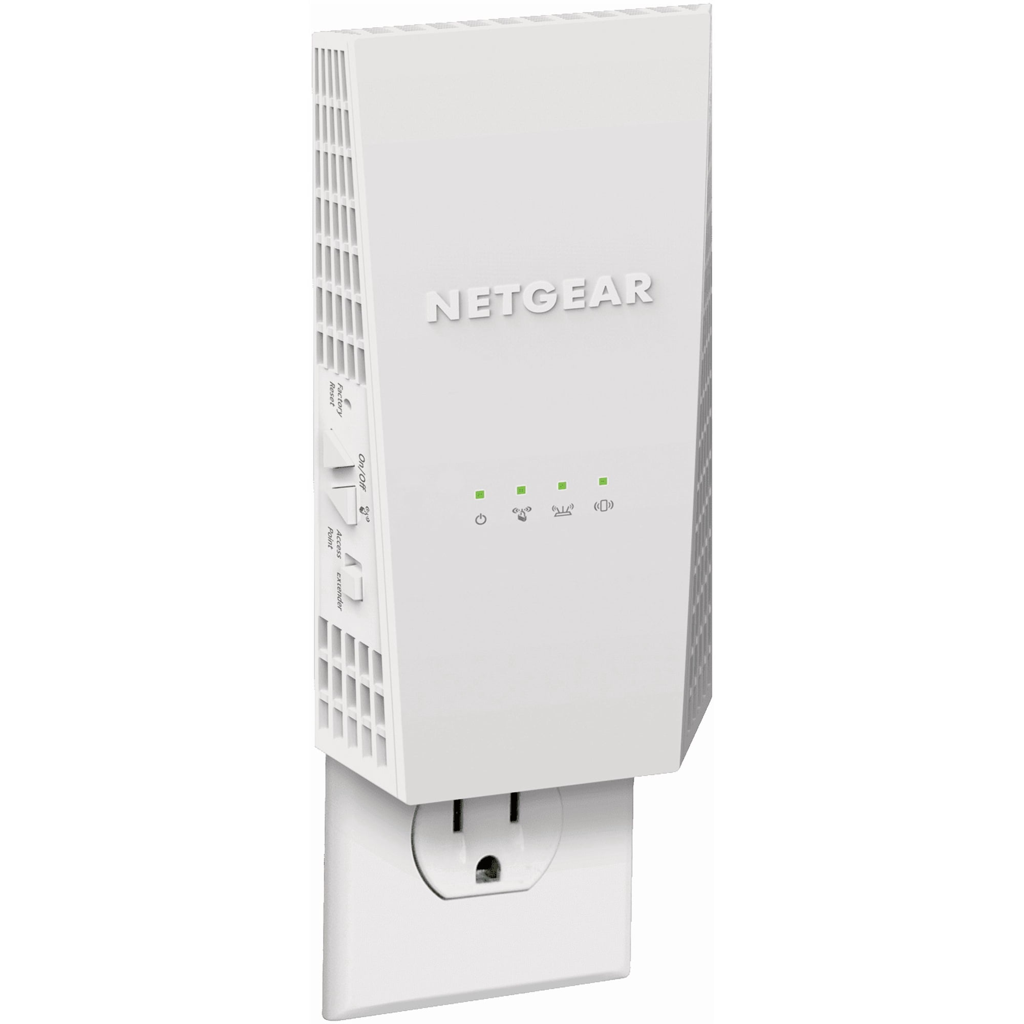 NETGEAR - EX6400 AC1900 WiFi Mesh Wall Plug Range Extender and Signal Booster