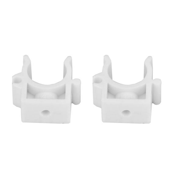 Plasric Pipe Clamp,20pcs 16/20/25/32mm U Shaped Water Pipe Clamp Gas Pipe Clamp Eco-Friendly Materials