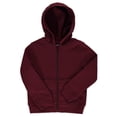 thumbnail image 2 of French Toast Boys' Fleece Hoodie Color: burgundy Size: 3t, 2 of 3