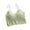 Green, variant on Fesfesfes Bras for Women Stretchy Breathable Bras Shockproof Yoga Vest Bralette Push Up Underwear Bras Girls Lace Patchwork Tank Tops with Built in Bras