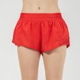 thumbnail image 1 of Pantalones cortos deportivos para mujer Naked Sense de secado rápido en stock Riding Running Series Pantalones cortos de fitness Fake Two Piece, 1 of 6