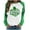 Green, variant on Honeeladyy Sales St. Patrick's Day Shirt Women Funny Love Heart Shamrock Graphic Raglan Tunic Blouses Casual Sweatshirt Long Sleeve Tops