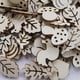 thumbnail image 4 of 100 Uds. Modelos variados de animales y setas hechos a mano de madera DIY pintura decorativa astillas de madera artesanías de madera modelos creativos oso de fresa Electrónica, 4 of 4
