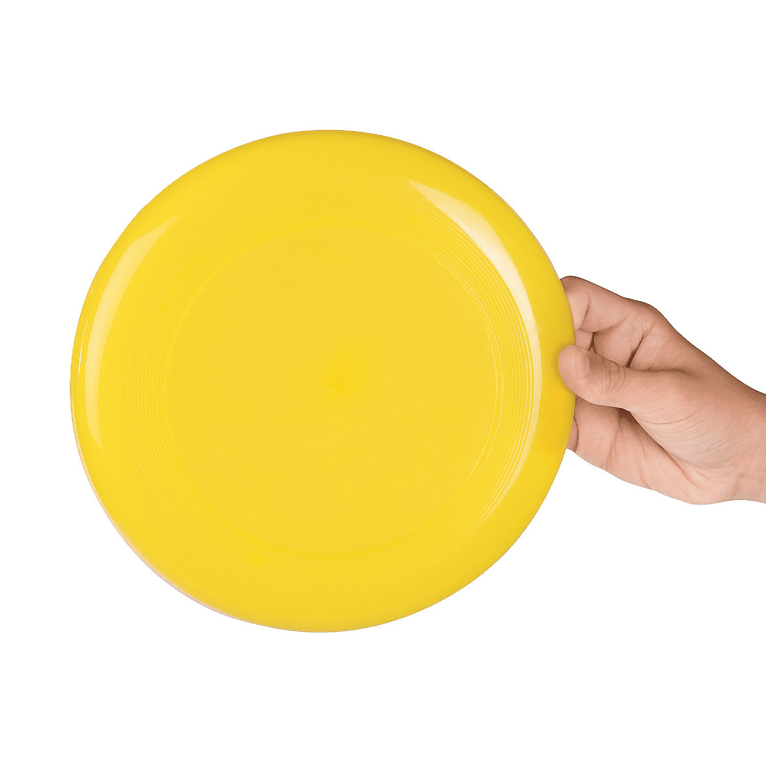 Fun Express - 9" Bright Color Flying Discs - Toys - Active Play - Flying Discs & Kites - 12 Pieces