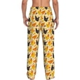 thumbnail image 3 of Goofa Funny Chicken Printed Soft Pajama Pants for Men, Wide Leg Comfy Casual Lounge Yoga Pants-Medium, 3 of 9
