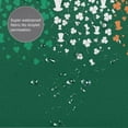 thumbnail image 7 of JOOCAR Irish St.Patrick's Day Shower Curtain Clover Green White Orange Design Leprechaun Hat Shamrock Bathroom Curtain with Hooks 72x72 inch Waterproof Polyester Fabric Bathroom Decorations, 7 of 7