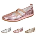 thumbnail image 2 of Women's Round Toe Ballet Flats Mary Jane Sneakers Comfortable Dressy, 2 of 9