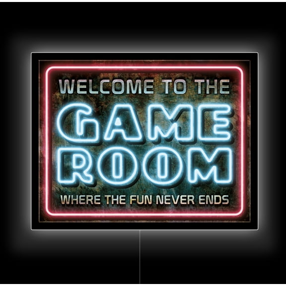 LED GAME ROOM Signs