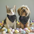 thumbnail image 2 of Dog Bandana 2 Pack,Halloween Spider Web with Purple Icons Bandanas for Dogs,Cat Bandana,Small/ Large Dog Bandana 2 Size,Dog Bandanas Girl Boy, 2 of 5