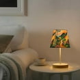 thumbnail image 2 of Yayeee Mini Table Lamp 11.8" Dimmable with Fabric Shade 3 Color Temperatures, Art Path, 2 of 7